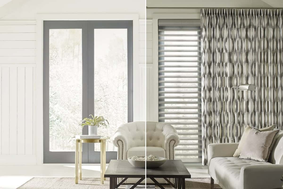 Hunter Douglas Design Studio™ Side Panels and Drapery, curtains, window shades near Bulverde, Texas (TX)